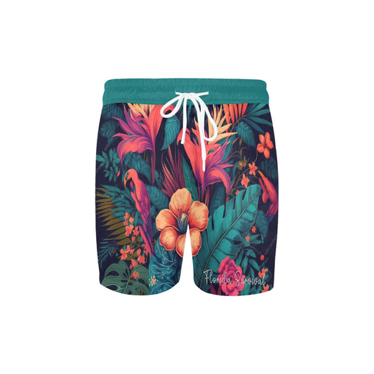 Florida Survival Tropical Garden Collection Men's Swim Shorts