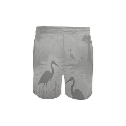 Florida Survival Everglade Veil Collection Mid-Length Swim Shorts