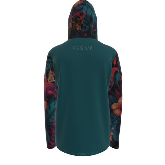 Florida Survival Tropical Garden Collection Fishing Hoodie