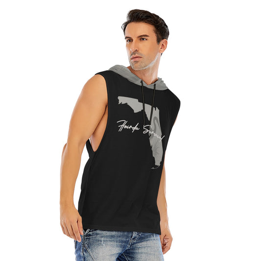 Florida Survival Everglade Veil Collection Men’s Sleeveless Pullover Hoodie