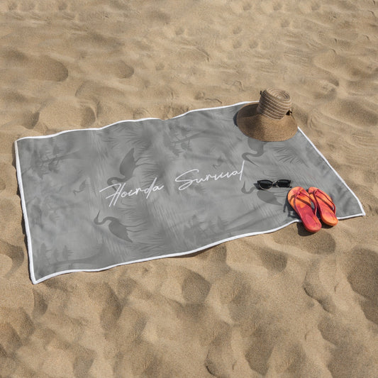 Florida Survival Everglade Veil Collection Beach Towel