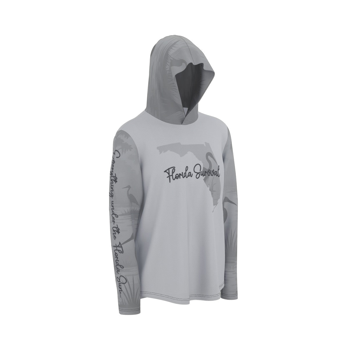 Florida Survival Everglade Veil Collection Fishing Hoodie