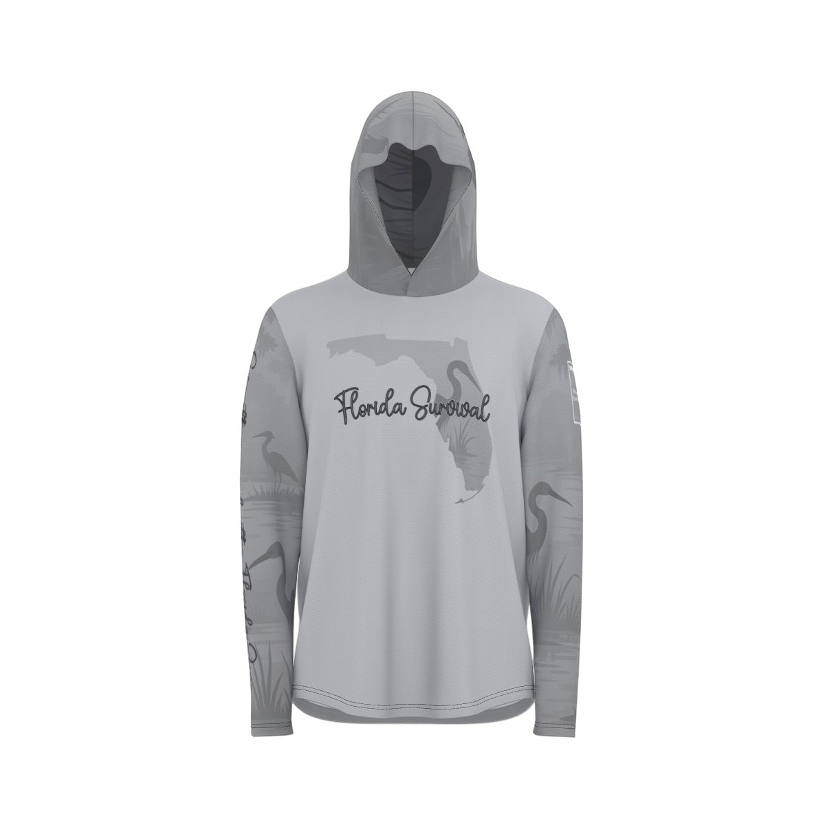 Florida Survival Everglade Veil Collection Fishing Hoodie