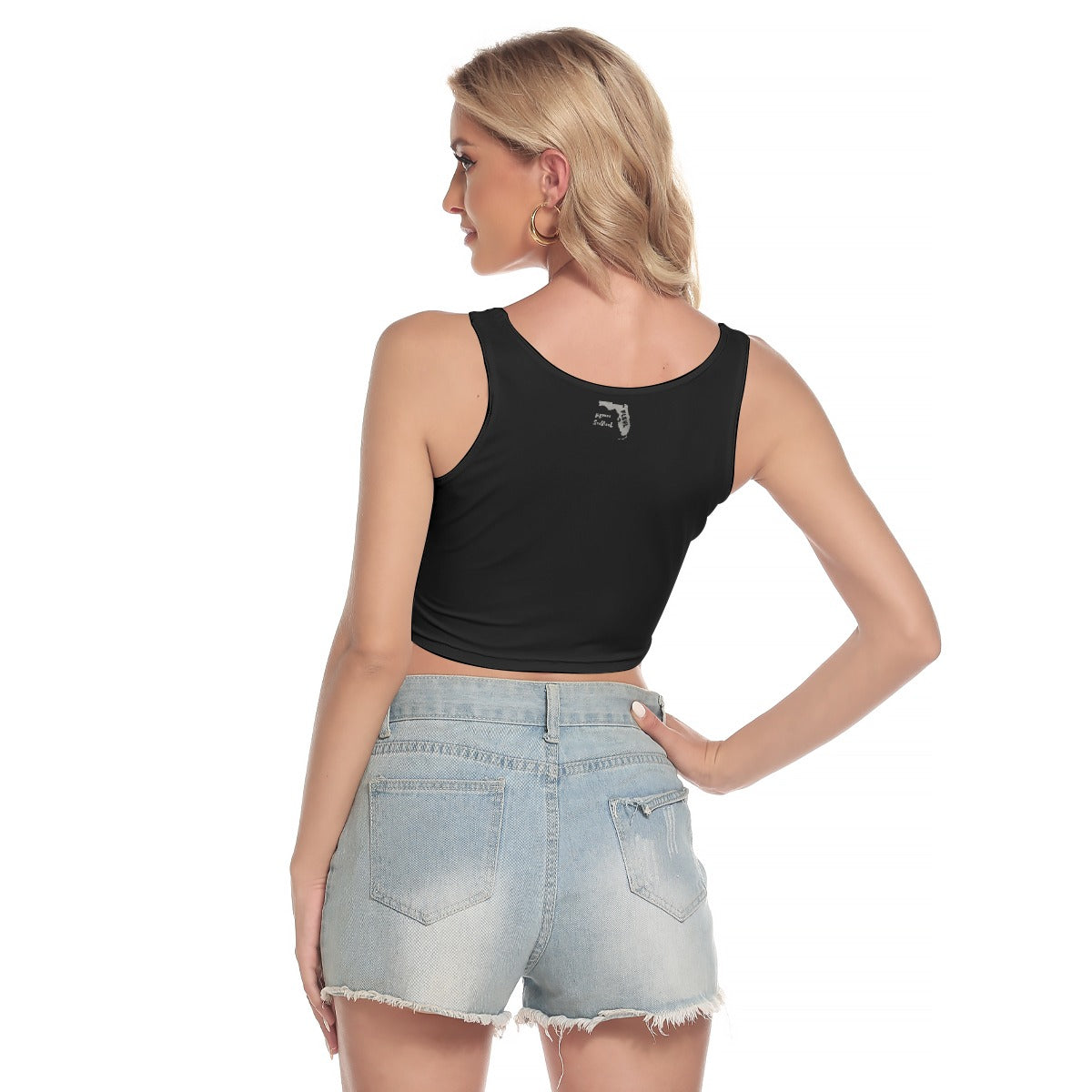 Florida Survival Everglade Veil Collection Sport Crop Tank Top