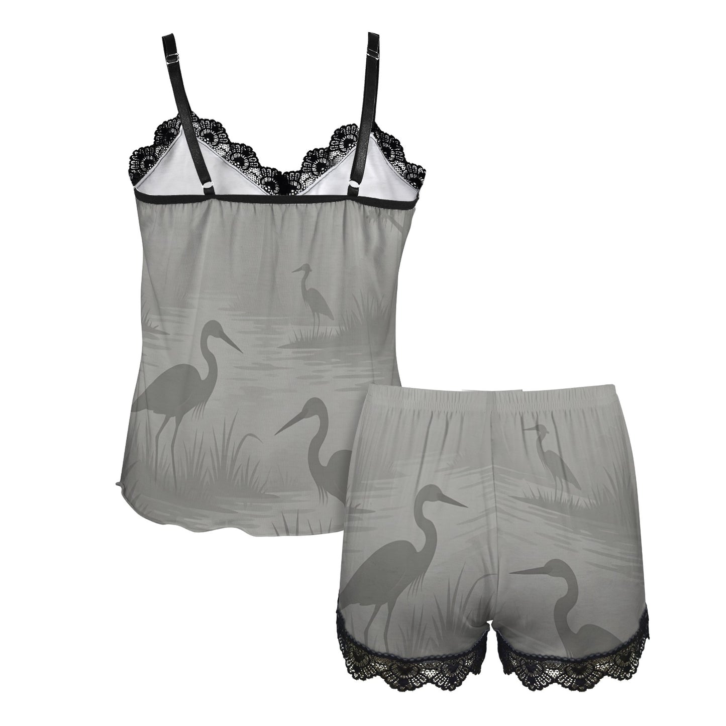 Florida Survival Everglade Veil Collection Lace Camisole Pajamas