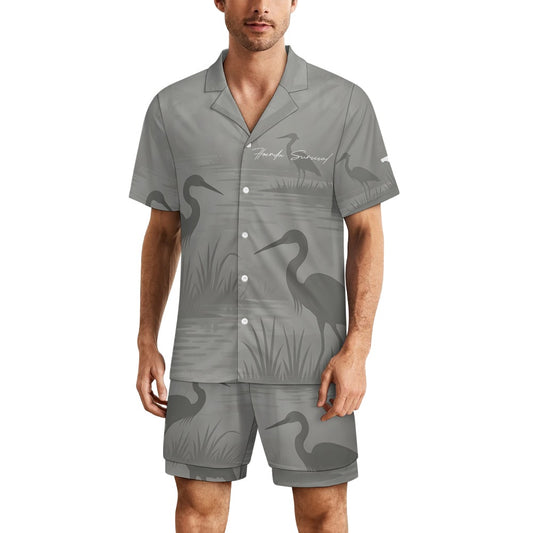 Florida Survival Everglade Veil Collection Ice Silk Pajama Set