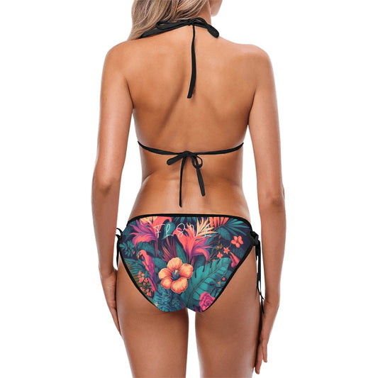 Florida Survival Tropical Garden Collection Cinched Bikini