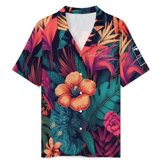 Florida Survival Tropical Garden Collection Ice Silk Pajama Set