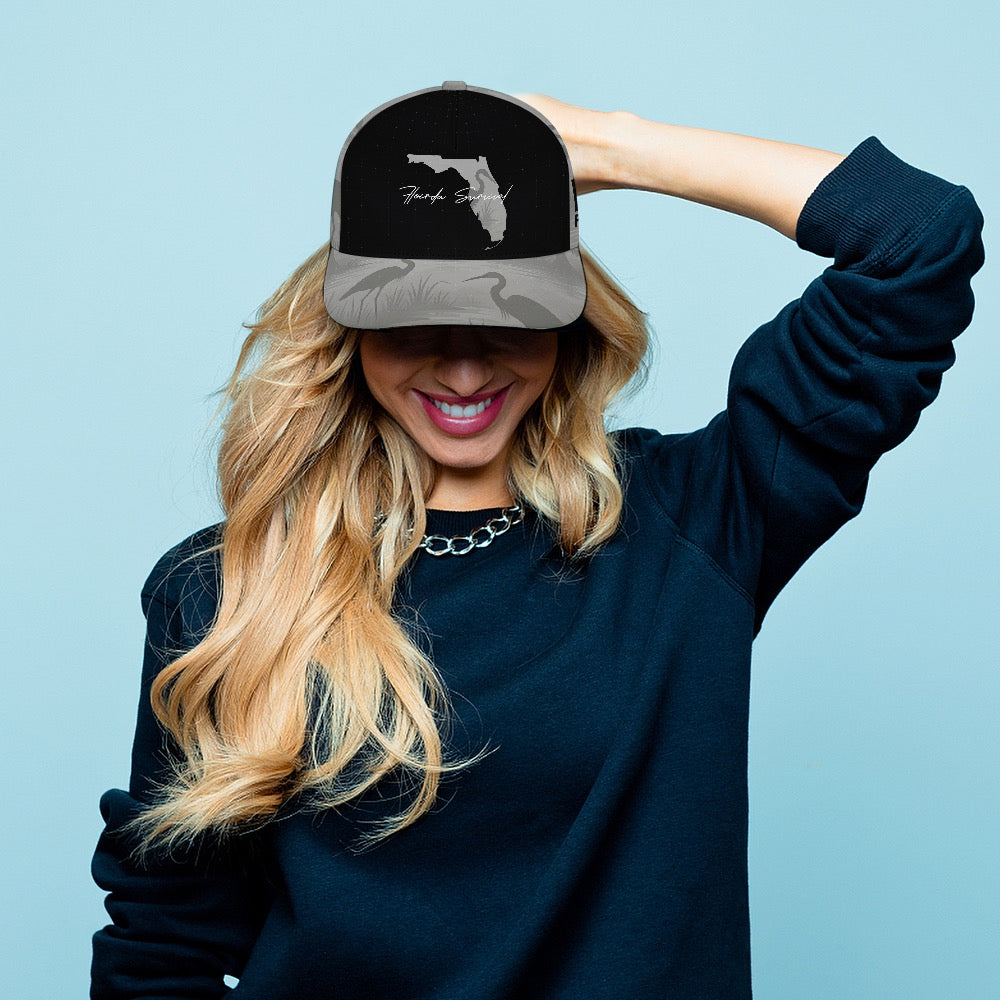 Florida Survival Everglade Veil Collection Baseball Cap