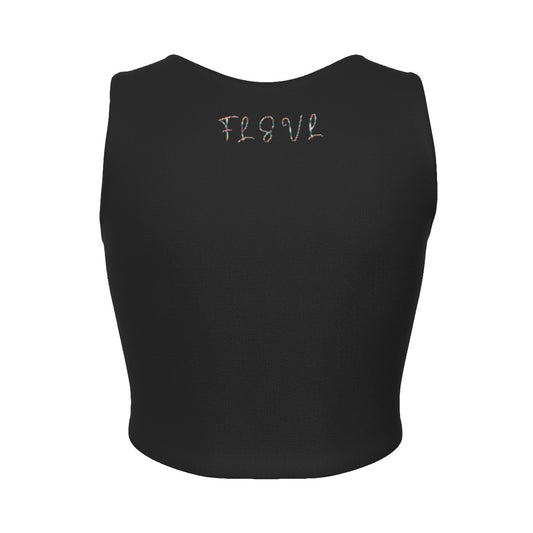 Florida Survival Women's Tropical Garden Collection Sport Crop Tank Top