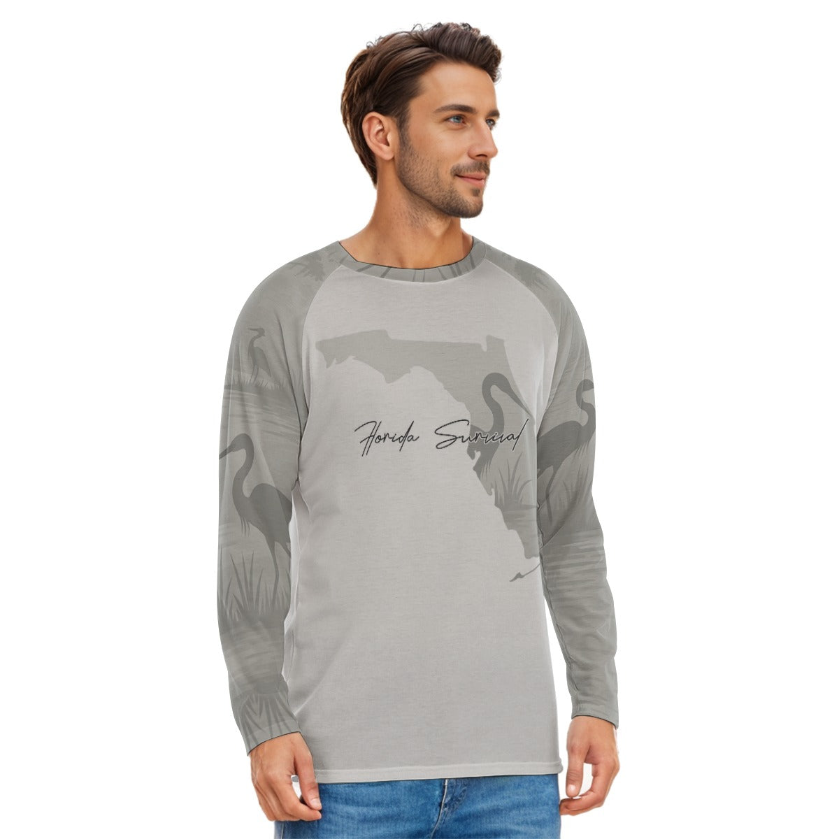 Florida Survival Everglade Veil Collection Men's Long Sleeve T-shirt