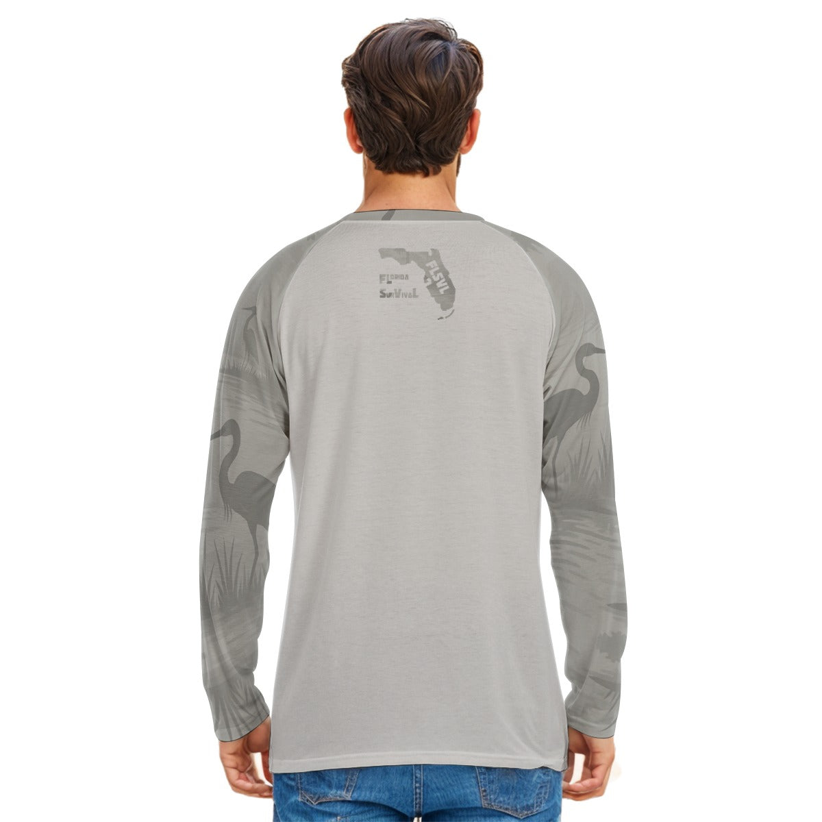 Florida Survival Everglade Veil Collection Men's Long Sleeve T-shirt