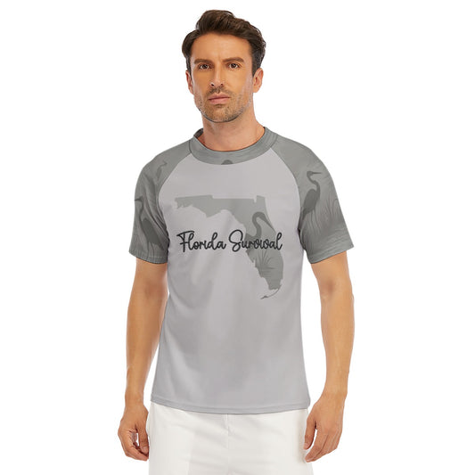 Florida Survival Everglade Veil Collection Men's Surf Rash Guard