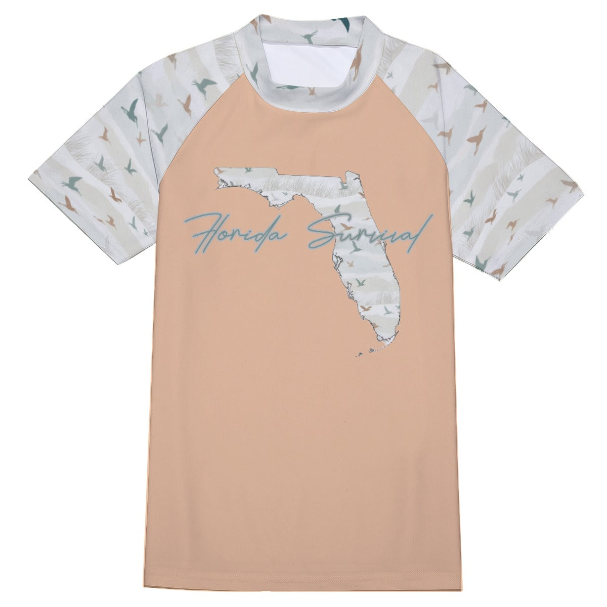 Florida Survival Coastal Migration Collection Men's Performance Rash Guard