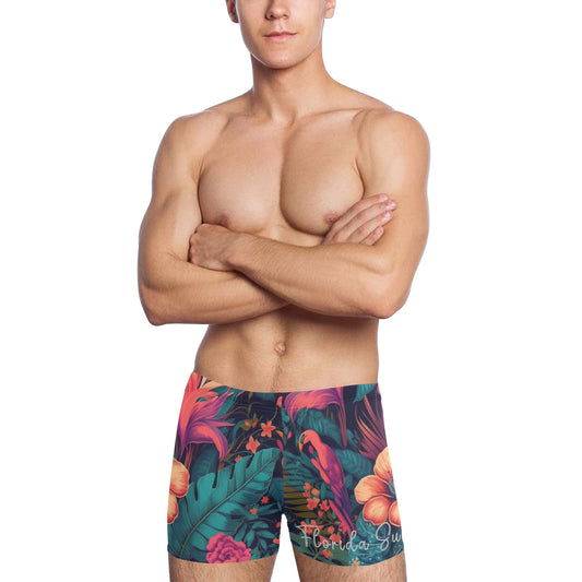 Florida Survival Tropical Garden Collection Men’s Swimming Trunks