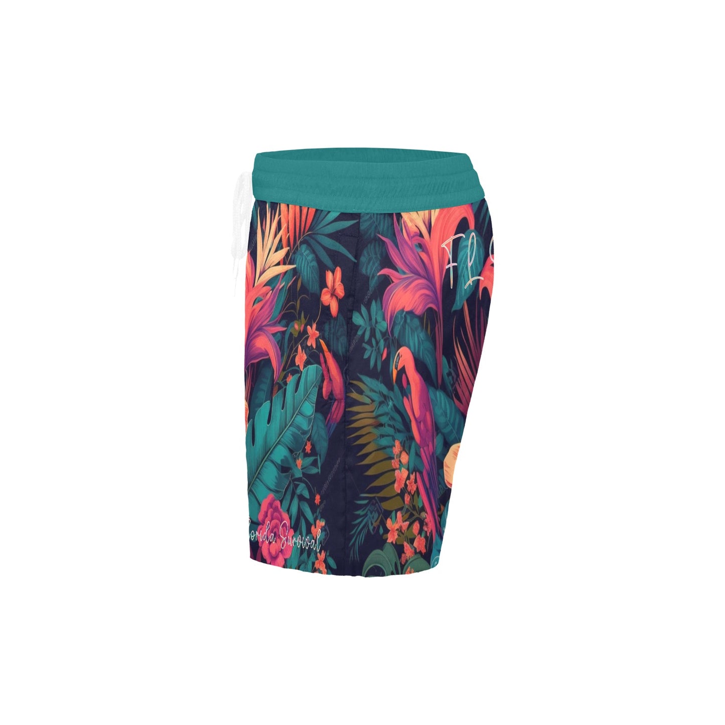 Florida Survival Tropical Garden Collection Men's Swim Shorts