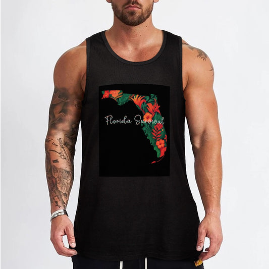 Florida Survival Tropical Garden Collection Men's Tank Top