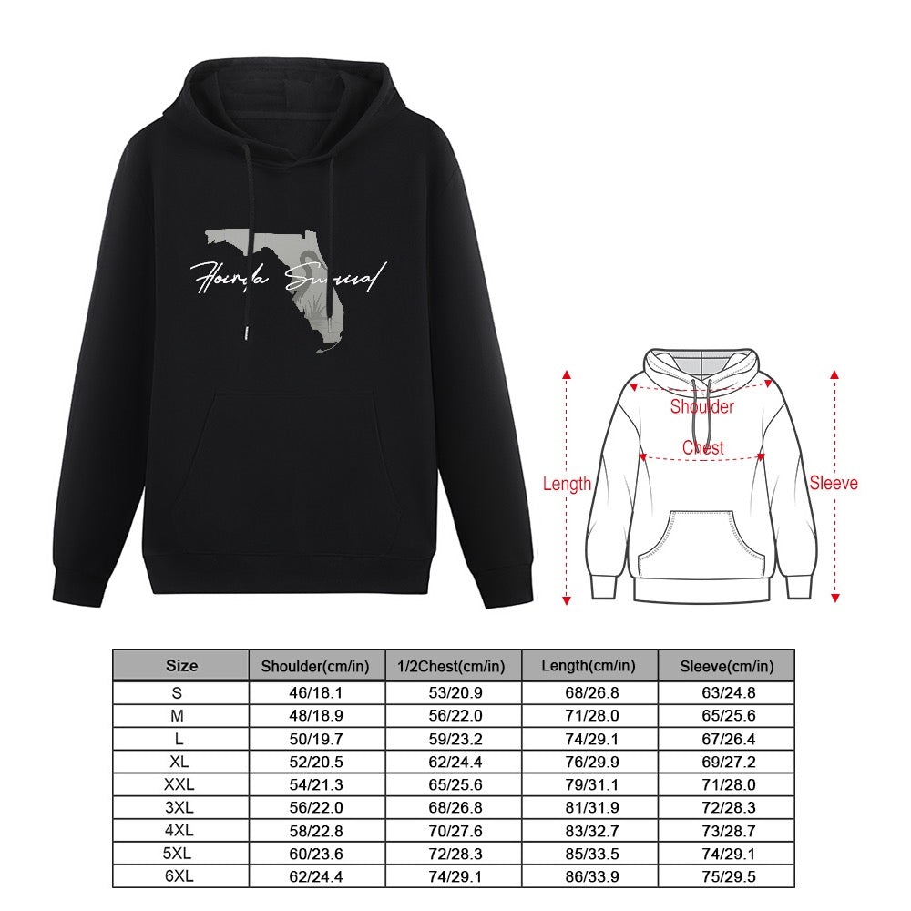Florida Survival Everglade Veil Collection Hooded Sweatshirt