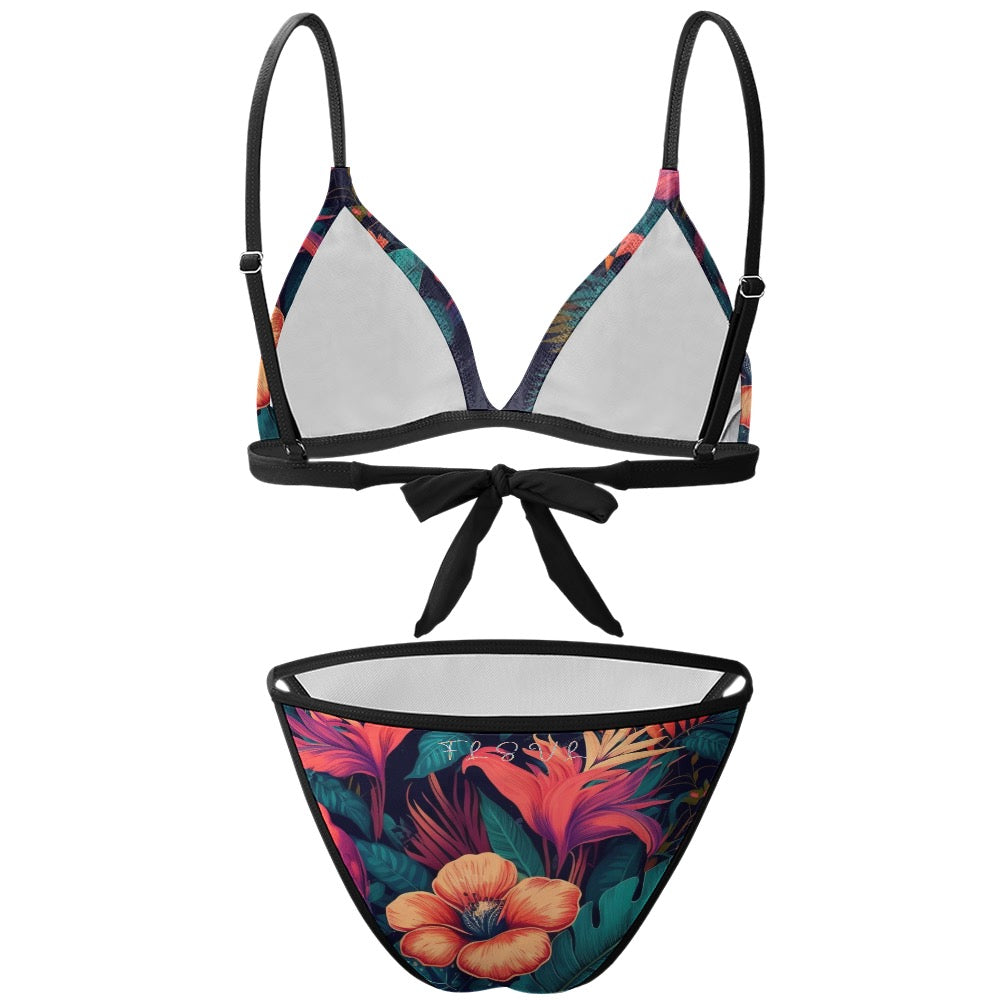 Florida Survival Tropical Garden Collection Bikini Set