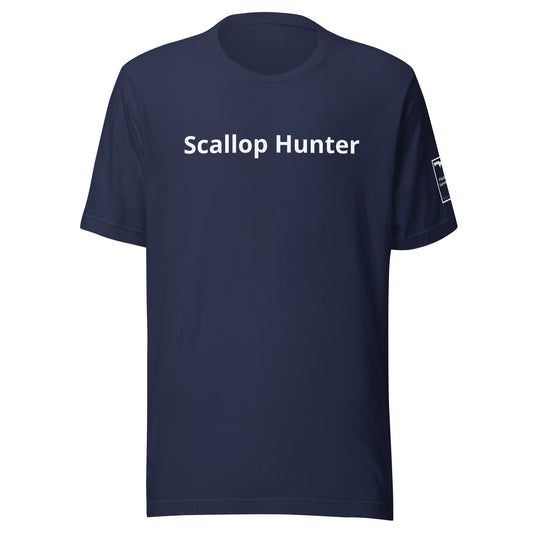 Scallop Hunter Unisex t-shirt